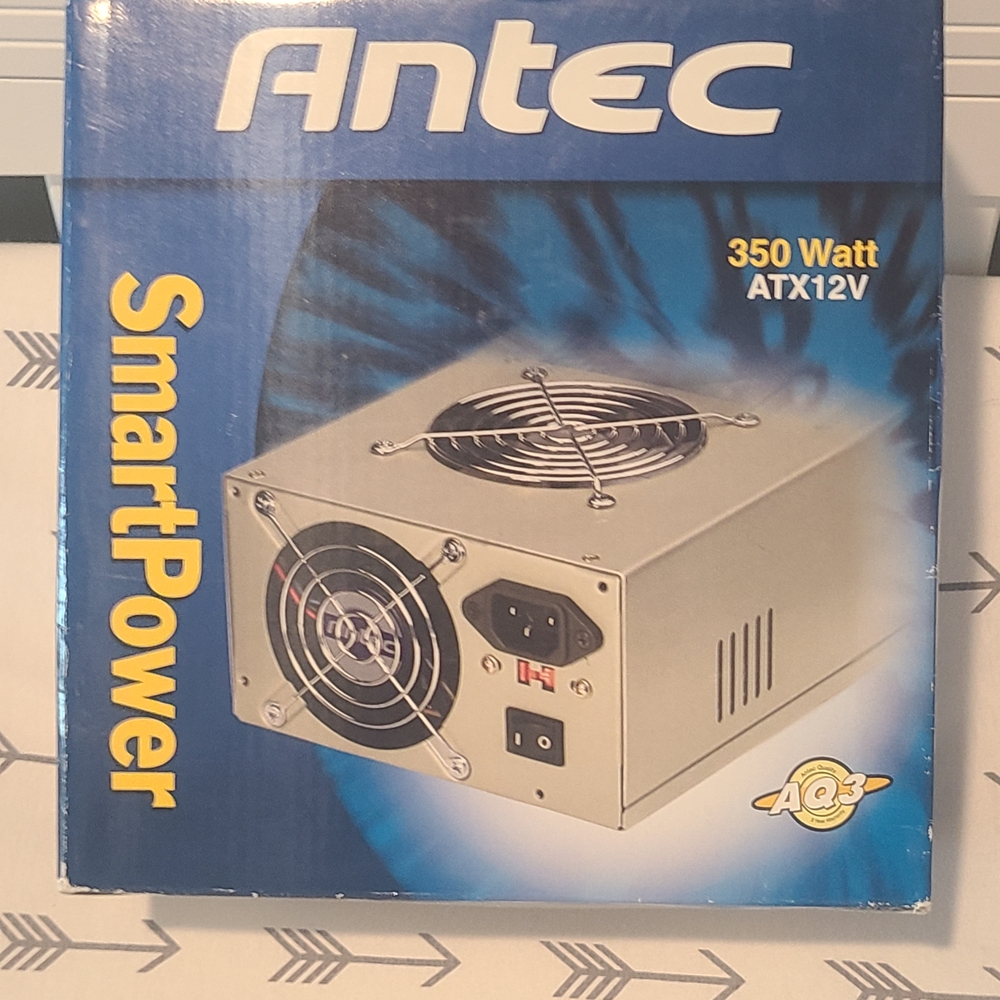 Genuine Antec SP-350 350-watt ATX12V SmartPower Power Supply - Brand New in Box
